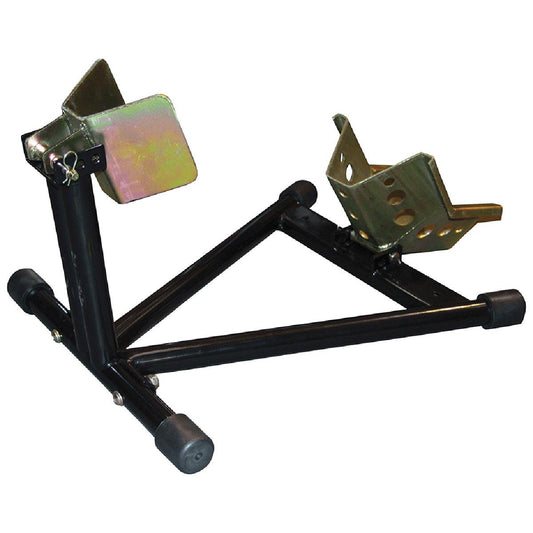 BikeTek Self Assembly Wheel Chock - Black - Browse our range of Accessories: Travel - getgearedshop 