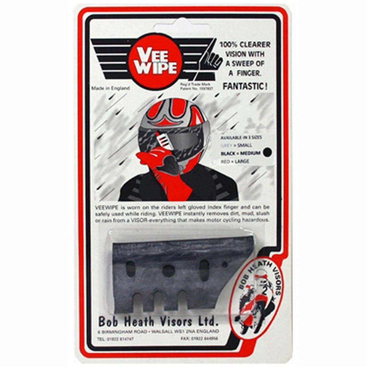 Bob Heath Glove Rain Visor Wiper: Transform any gloves to sport their own visor wiper 3