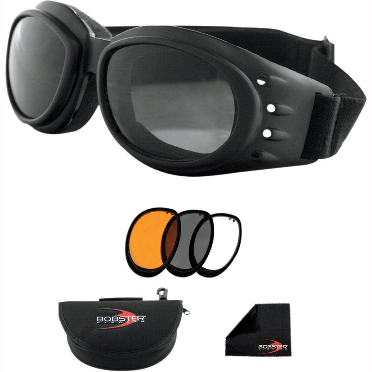Bobster Cruiser 2 Goggles - Interchangable - Browse our range of Helmet: Goggles - getgearedshop 