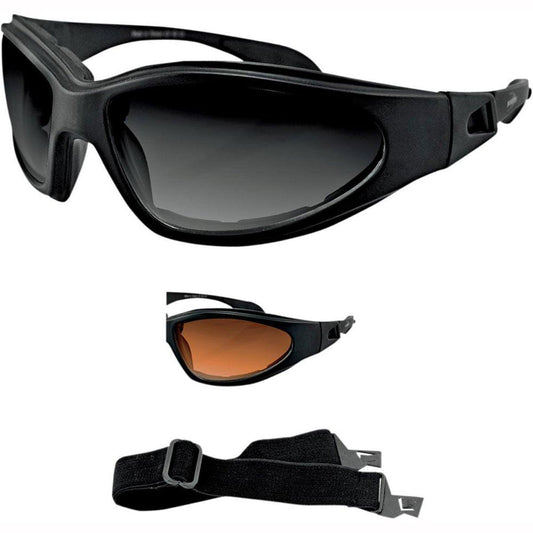 Bobster GXR Sunglasses Goggles - Smoke - Browse our range of Helmet: Goggles - getgearedshop 