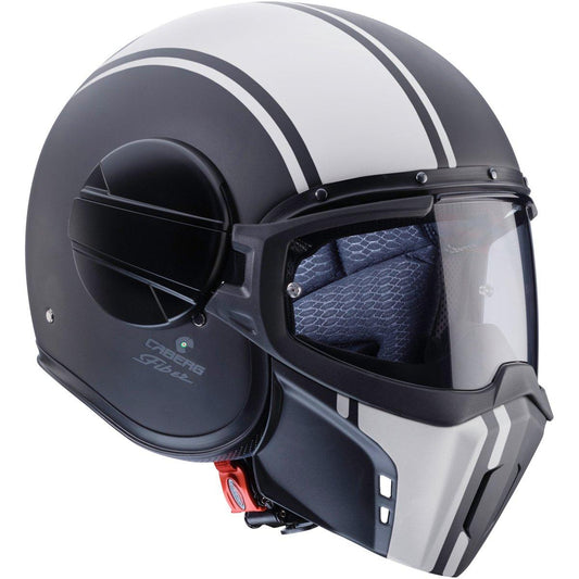 Caberg Ghost Legend Helmet Matt Black White XL