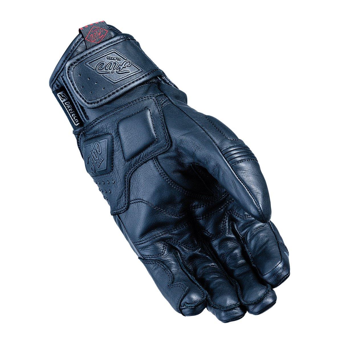 Five Kansas Leather Gloves WP Black - Waterproof Motorcycle Gloves