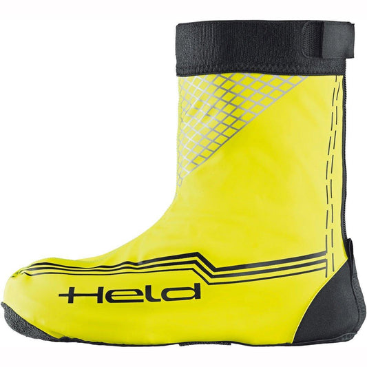 Held 8758 Boot Skin Overboots Short WP - Yellow Neon - Browse our range of Clothing: Waterproofs - getgearedshop 