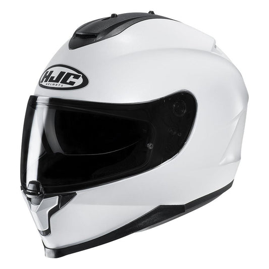 HJC C70 Helmet - White - Browse our range of Helmet: Full Face - getgearedshop 