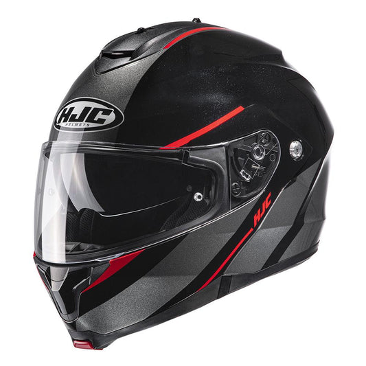HJC C91 Flip Front Helmet Tero - Red - Browse our range of Helmet: Flip Up - getgearedshop 