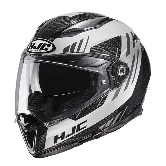 HJC F70 Helmet Kesta Carbon - Black - Browse our range of Helmet: Full Face - getgearedshop 
