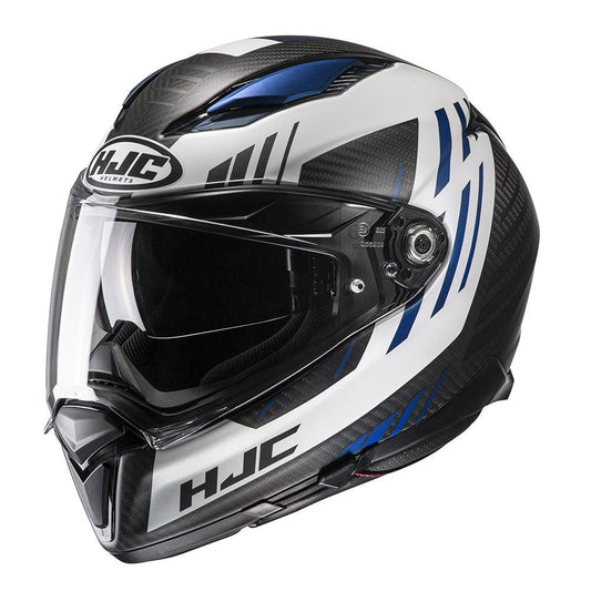 HJC F70 Helmet Kesta Carbon - Blue - Browse our range of Helmet: Full Face - getgearedshop 