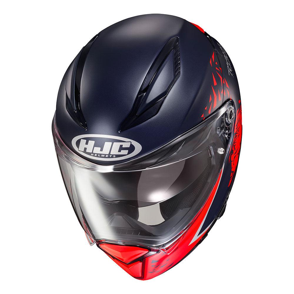 HJC F70 Helmet Spielberg Redbull Ring - Red Blue - Browse our range of Helmet: Full Face - getgearedshop 