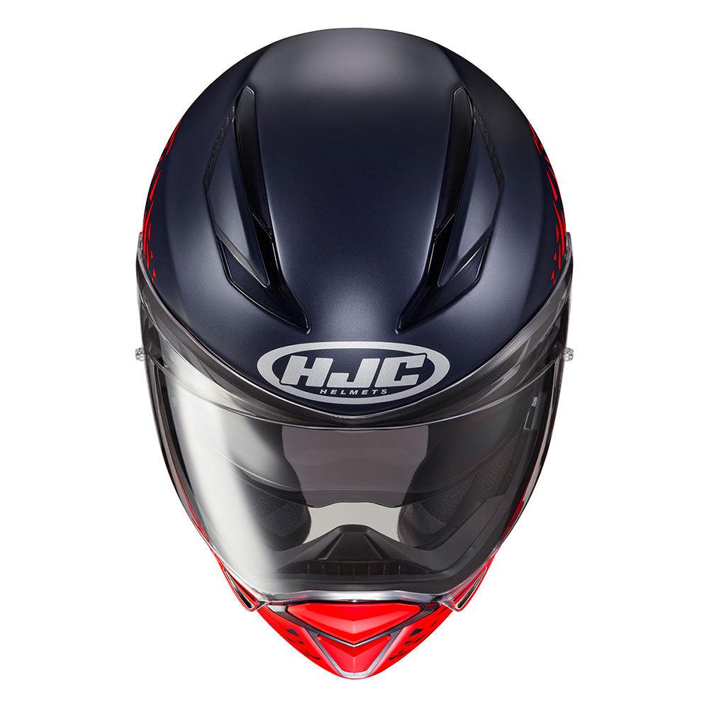 HJC F70 Helmet Spielberg Redbull Ring - Red Blue - Browse our range of Helmet: Full Face - getgearedshop 