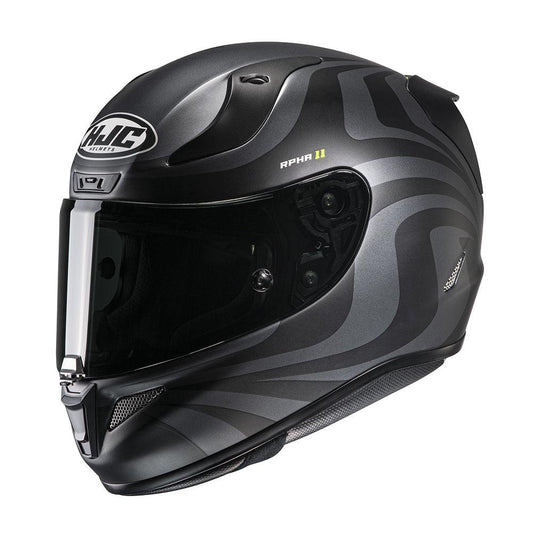 HJC RPHA 11 Eldon Helmet - Black Grey Yellow - Browse our range of Helmet: Full Face - getgearedshop 