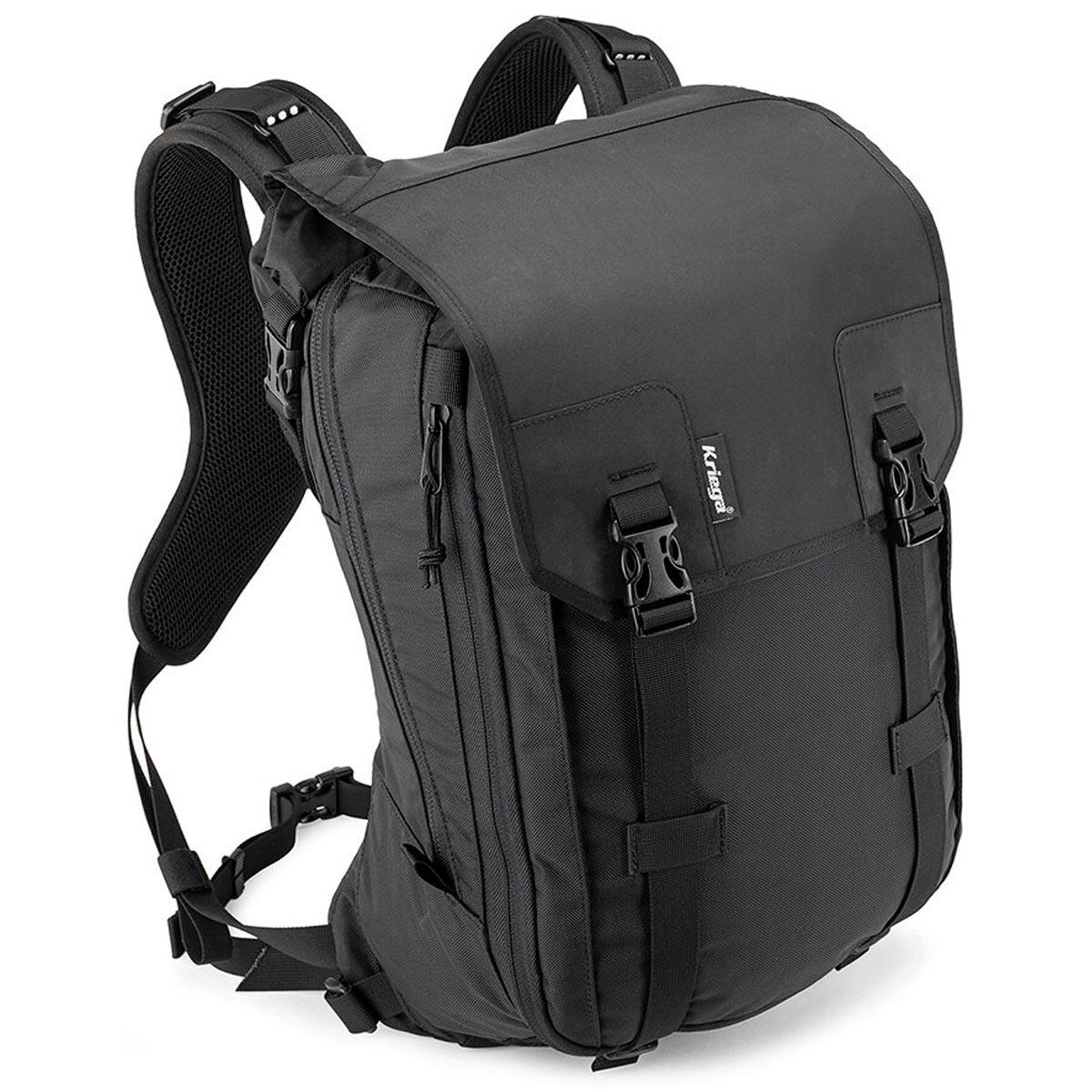 Kriega Max 28 Expandable Backpack - Black - Browse our range of Accessories: Luggage - getgearedshop 