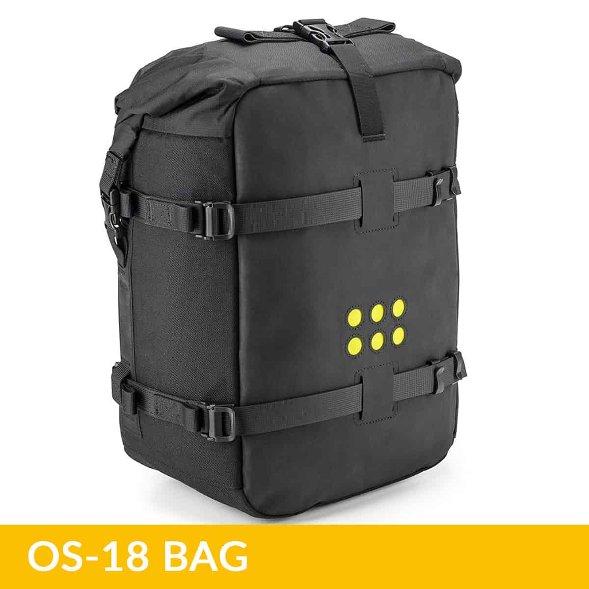 Kriega Overlander-S OS Packs: Serious luggage for serious adventures 18L Front