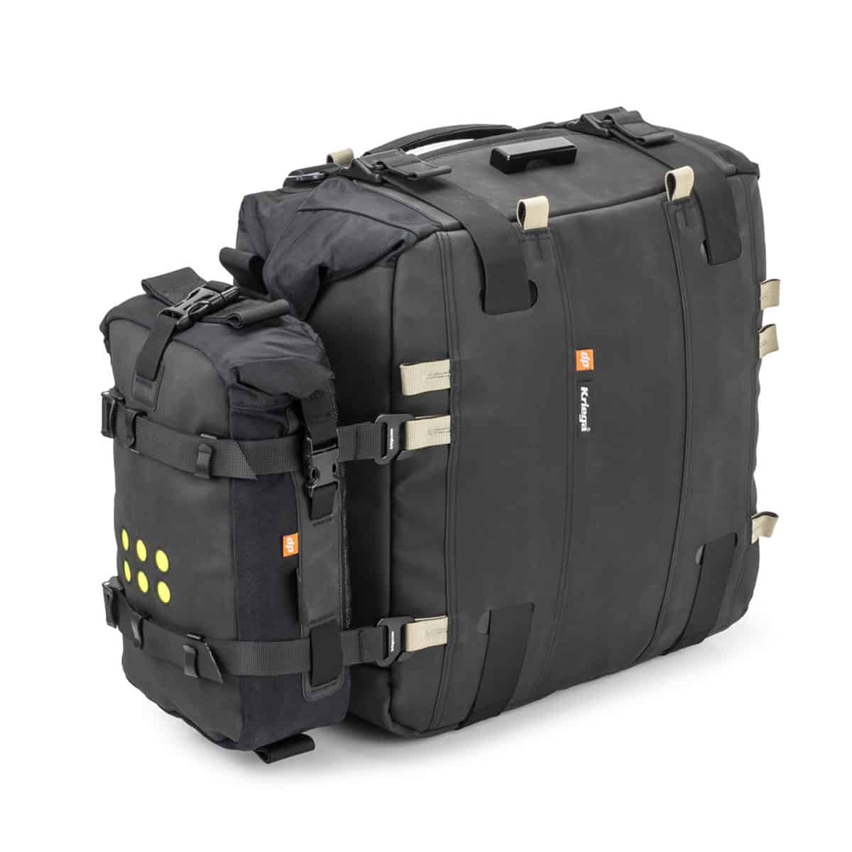 Kriega Overlander-S OS Packs: Serious luggage for serious adventures 6L with OS Panniers