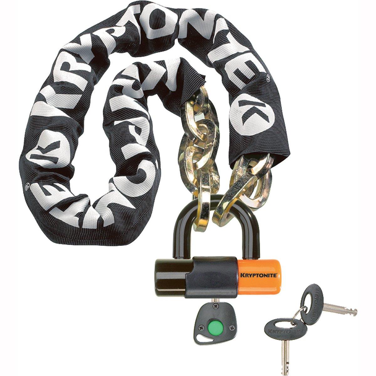 Kryptonite New York Chain with series 4 Disc Lock - 3FT 3IN (100cm)