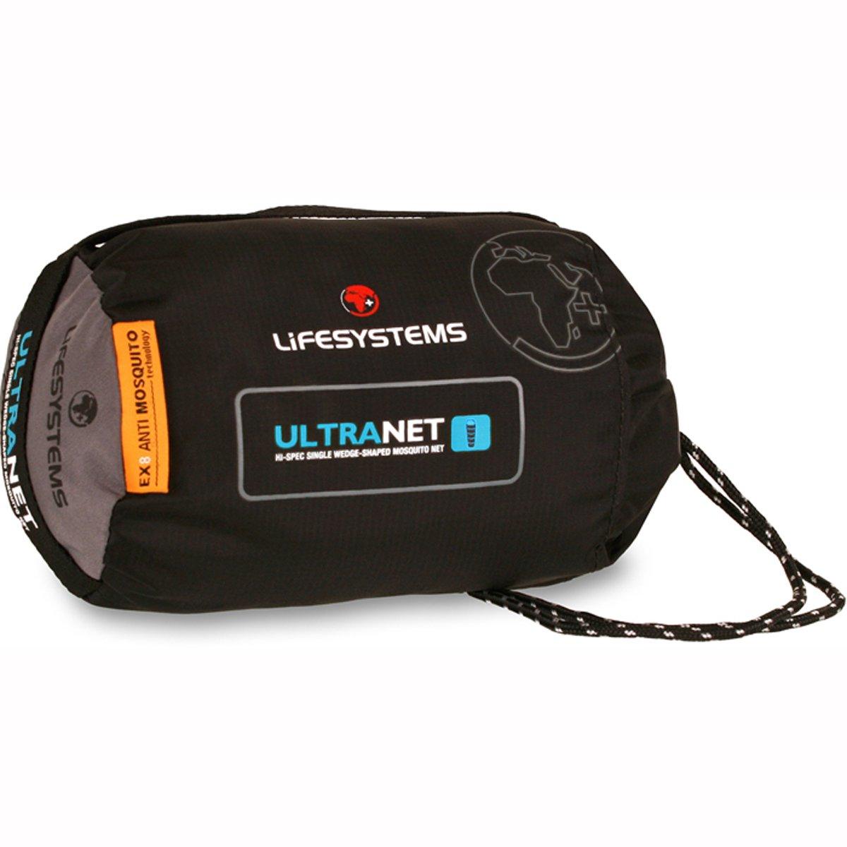 Lifesystems UltraNet Single Mosquito Net - Black - Browse our range of Accessories: Travel - getgearedshop 