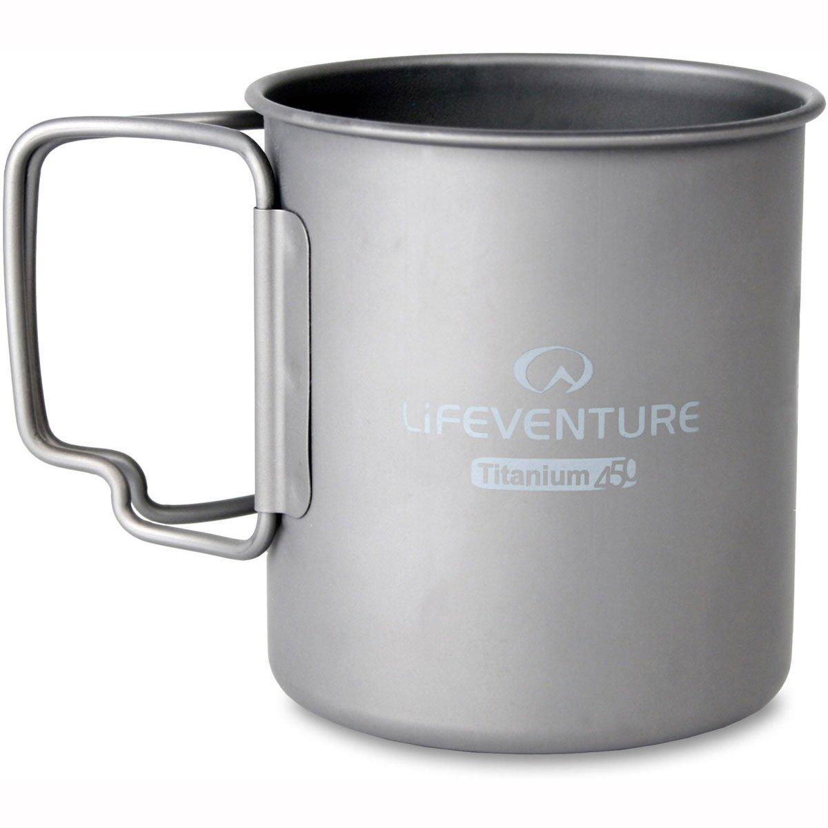 Lifeventure Titanium Mug - 450ml - Browse our range of Accessories: Camping - getgearedshop 
