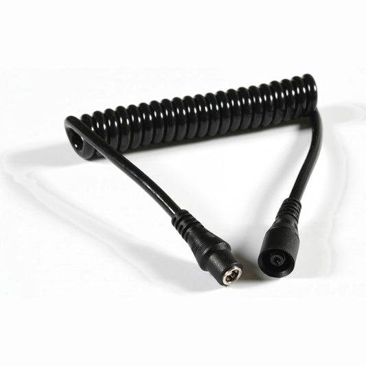 Macna Heated Clothing Flexible Extension Cord Spiral 50-140cms - Black - Browse our range of Gloves: Accessories - getgearedshop 