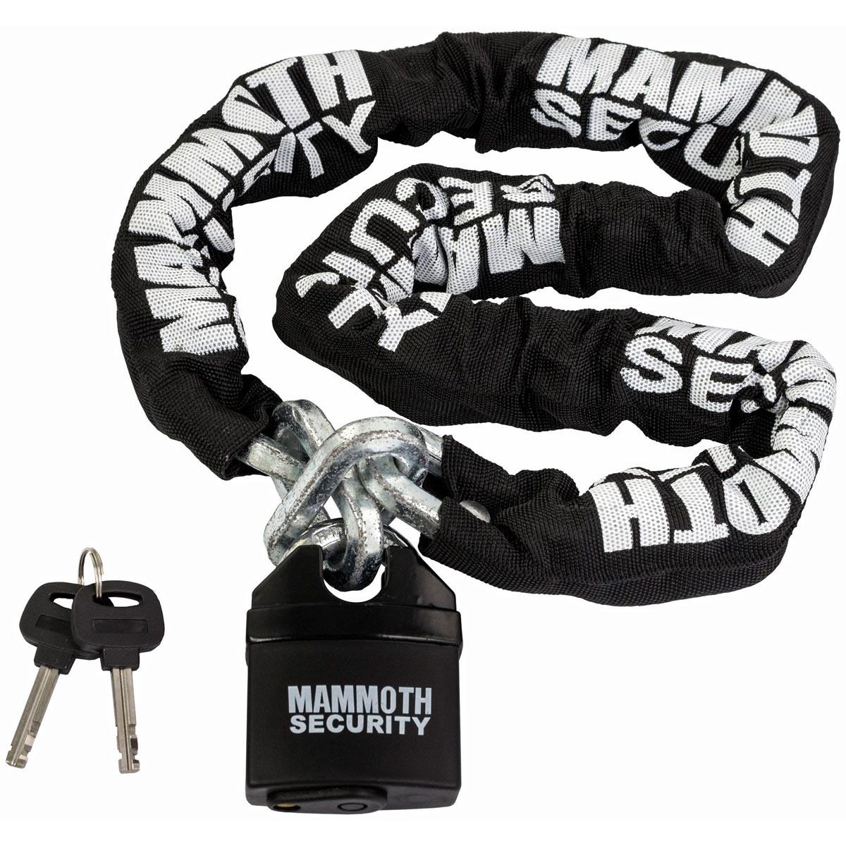 Mammoth Lock and Chain 10 X 10 X 1200MM - Black