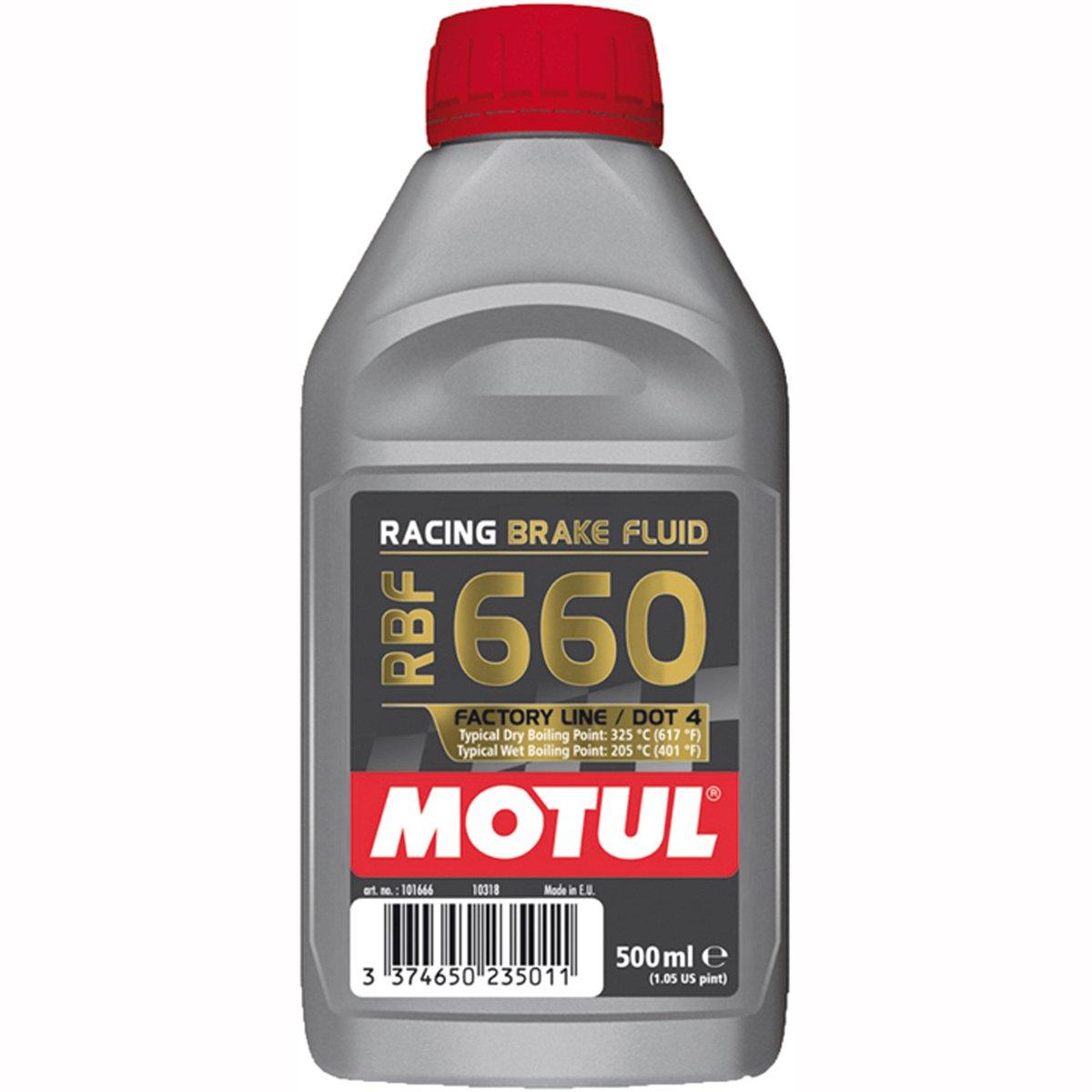 Motul RBF 660 Factory Line Brake Fluid - 500ml - Browse our range of Care: Oils & Liquids - getgearedshop 