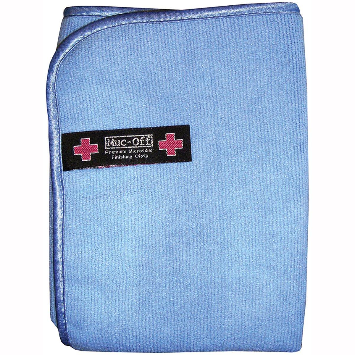 Muc-Off Luxury Microfibre Polishing Cloth - Blue - Browse our range of Care: Brushes & Cloths - getgearedshop 