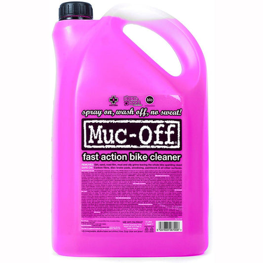 Muc-Off Nano Gel Concentrate 5L - Pink - Browse our range of Care: Cleaning - getgearedshop 