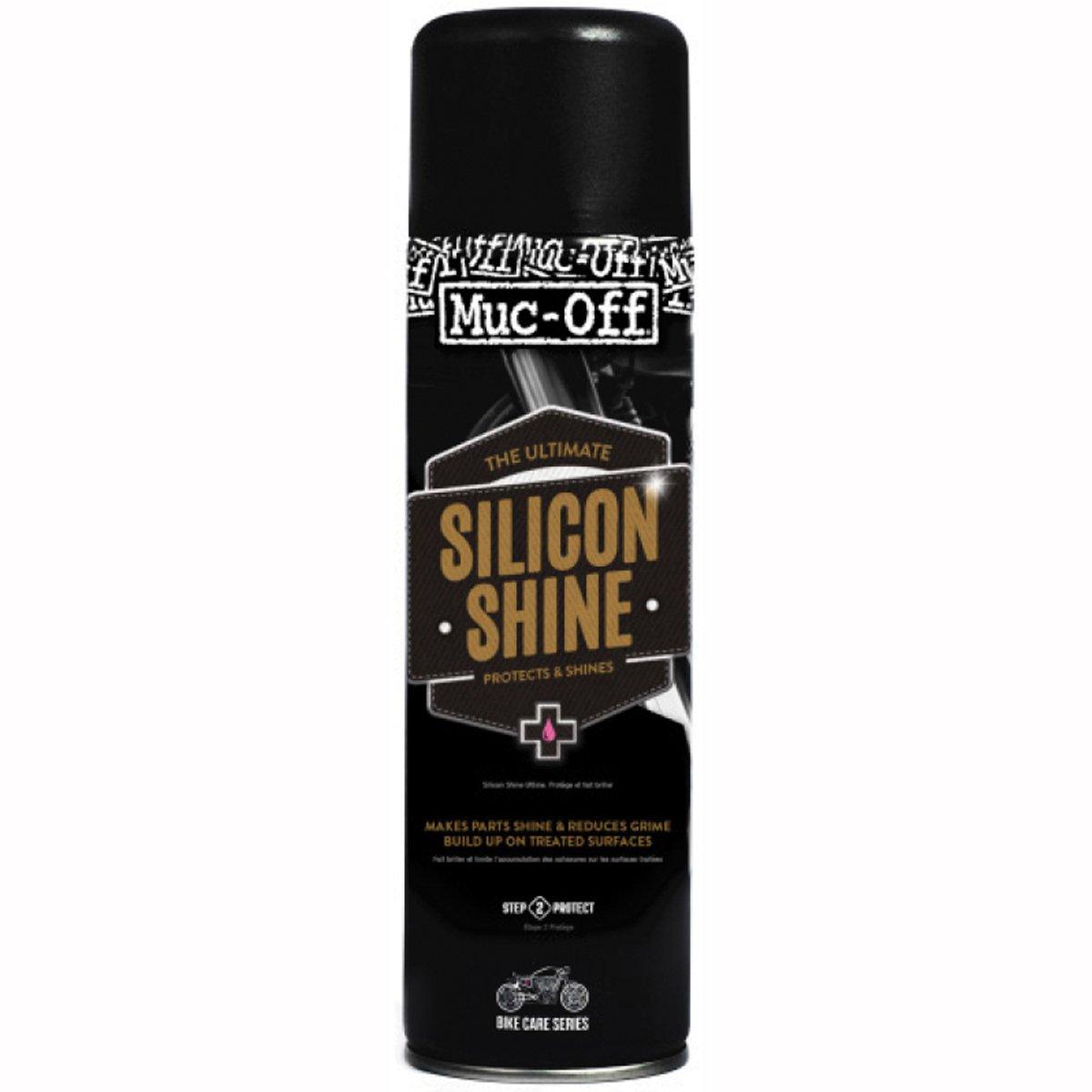 Muc-Off Silicon Shine 500ml - Clear - Browse our range of Care: Cleaning - getgearedshop 