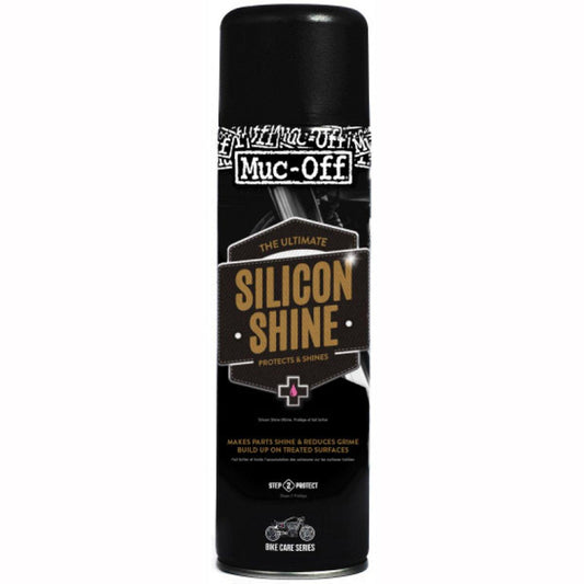 Muc-Off Silicon Shine 500ml - Clear - Browse our range of Care: Cleaning - getgearedshop 