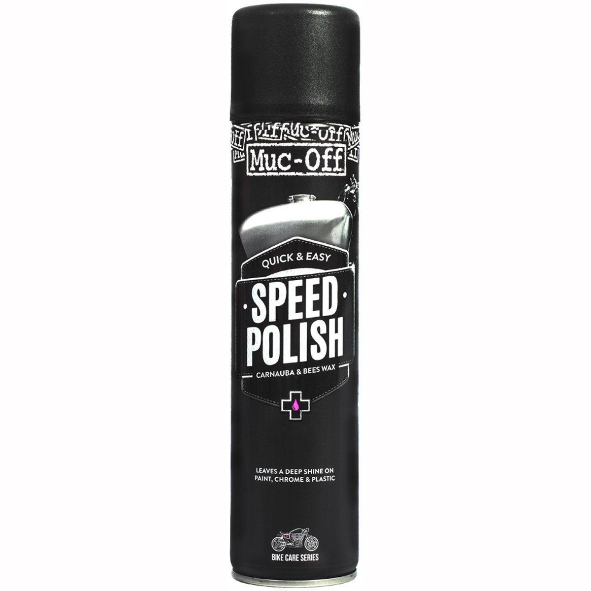 Muc-Off Speed Polish 400ml - Clear - Browse our range of Care: Cleaning - getgearedshop 