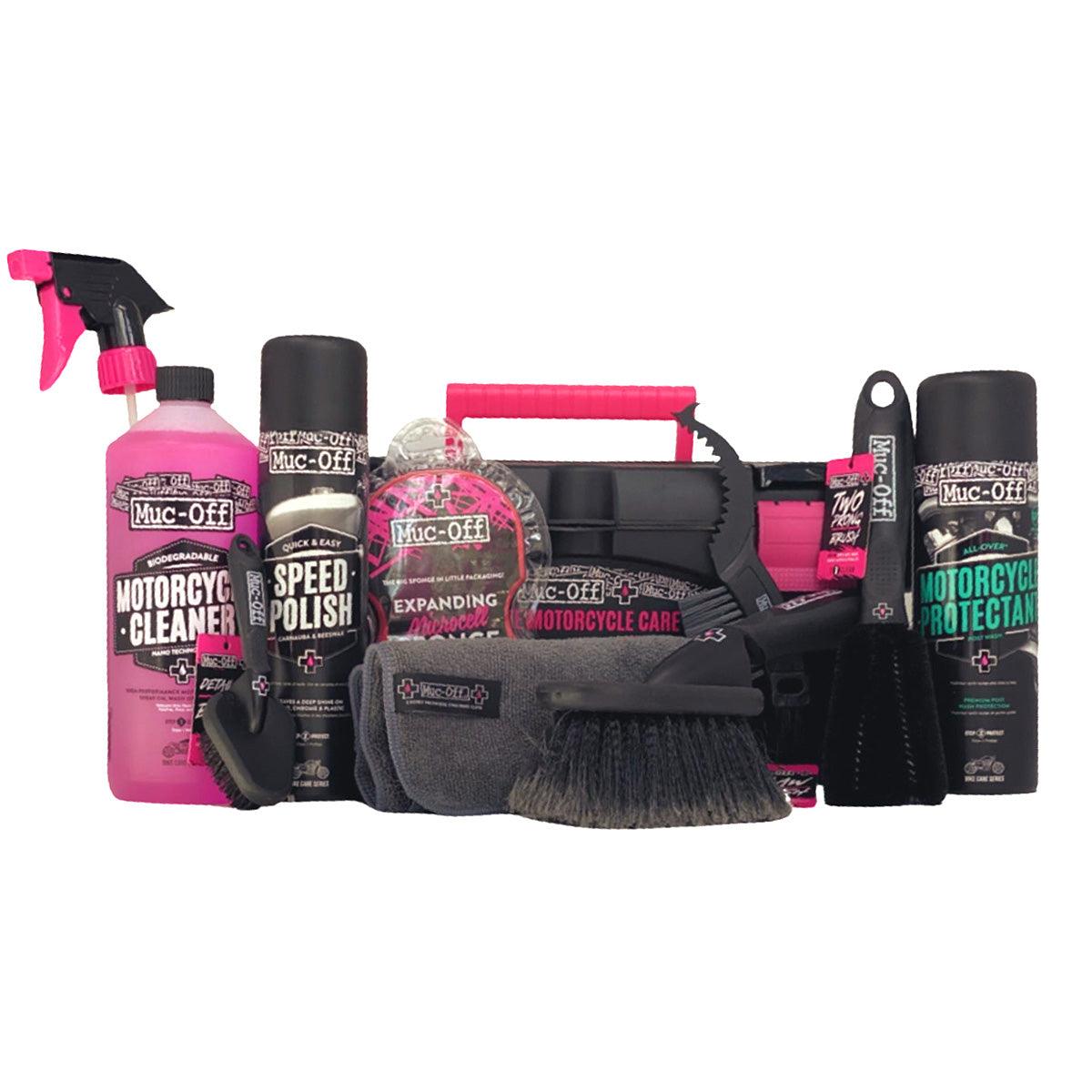 Muc-Off Ultimate Motorcycle Care Kit - Black - Browse our range of Care: Cleaning - getgearedshop 