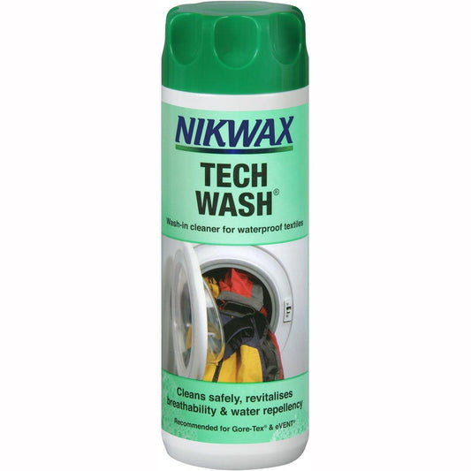 Nikwax Tech Wash Cleaner 300ml - Browse our range of Clothing: Care - getgearedshop 