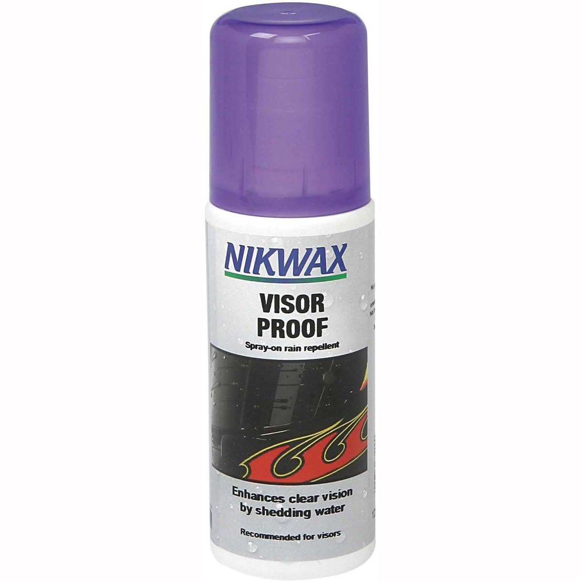 Nikwax Visor Proof Rain Repellent Spray: Make rain bead off your visor