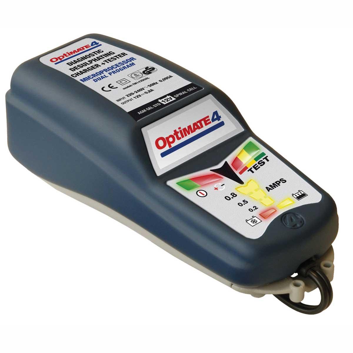 Optimate 4 Dual Battery Charger WP 12V - Browse our range of Care: Chargers - getgearedshop 