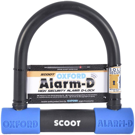 Oxford Alarm-D Scoot Lock - Black/Blue