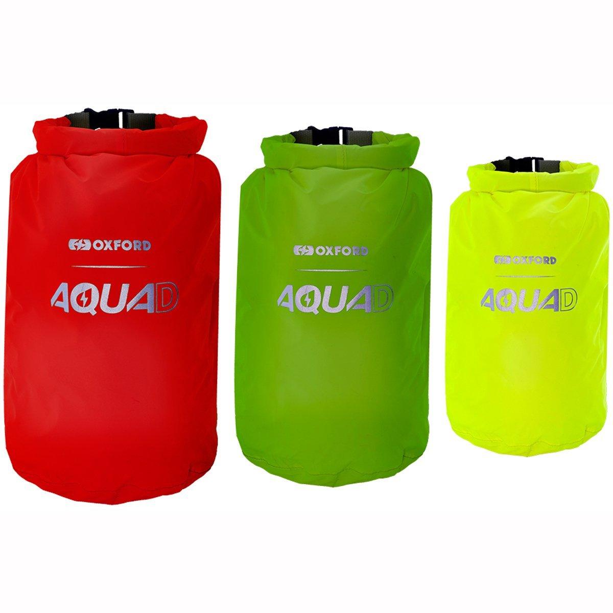 Oxford Aqua D Waterproof Roll Bags 3 Pack - 5L 7L 12L