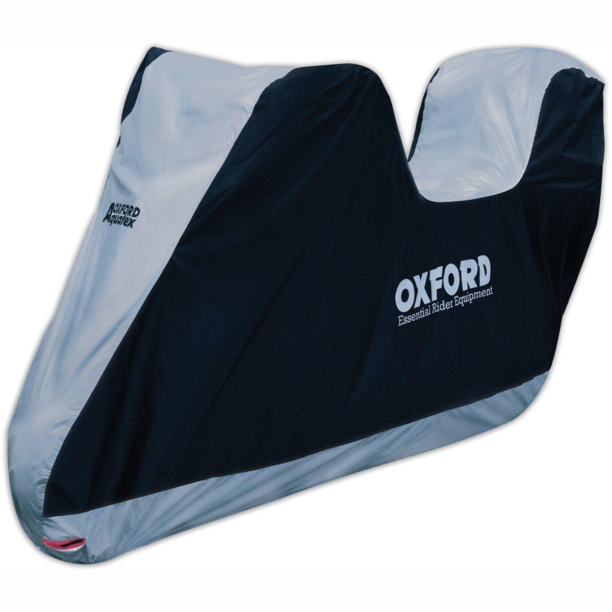 Oxford Aquatex Cover With Top Box Black Grey XL