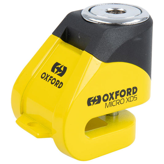 Oxford Micro XD5 Disc Lock - Yellow