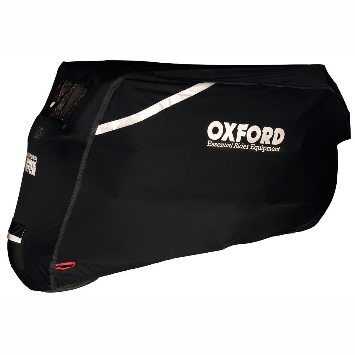 Oxford Protex Stretch Outdoor Motorcycle Cover Black XL