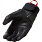 Rev It! Caliber Gloves Black - Mesh Motorcycle Gloves