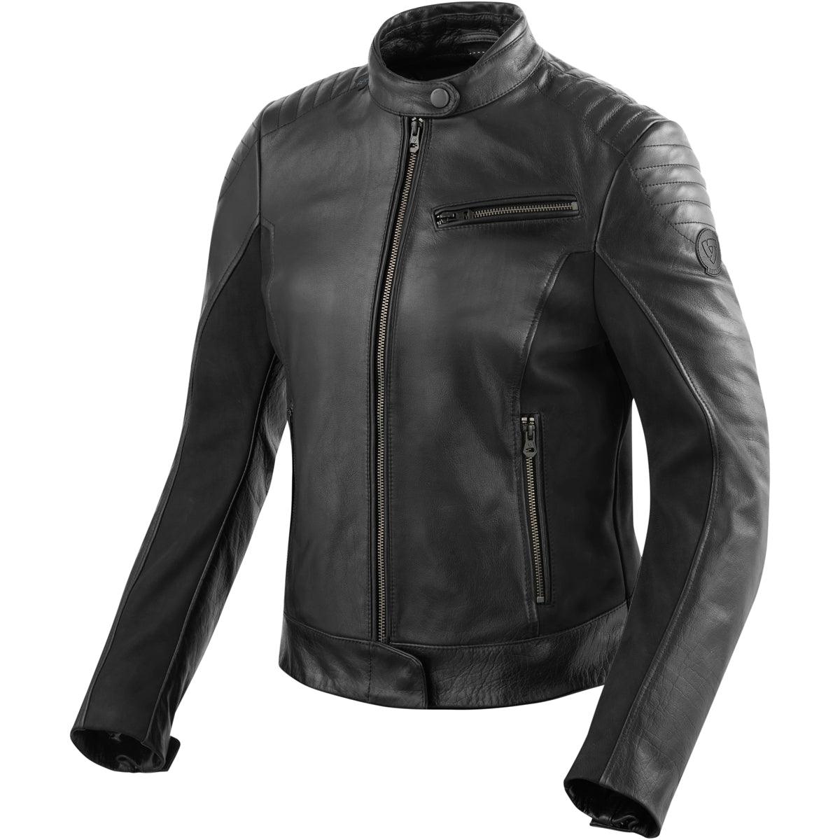Rev It! Clare Leather Jacket Ladies Black 44