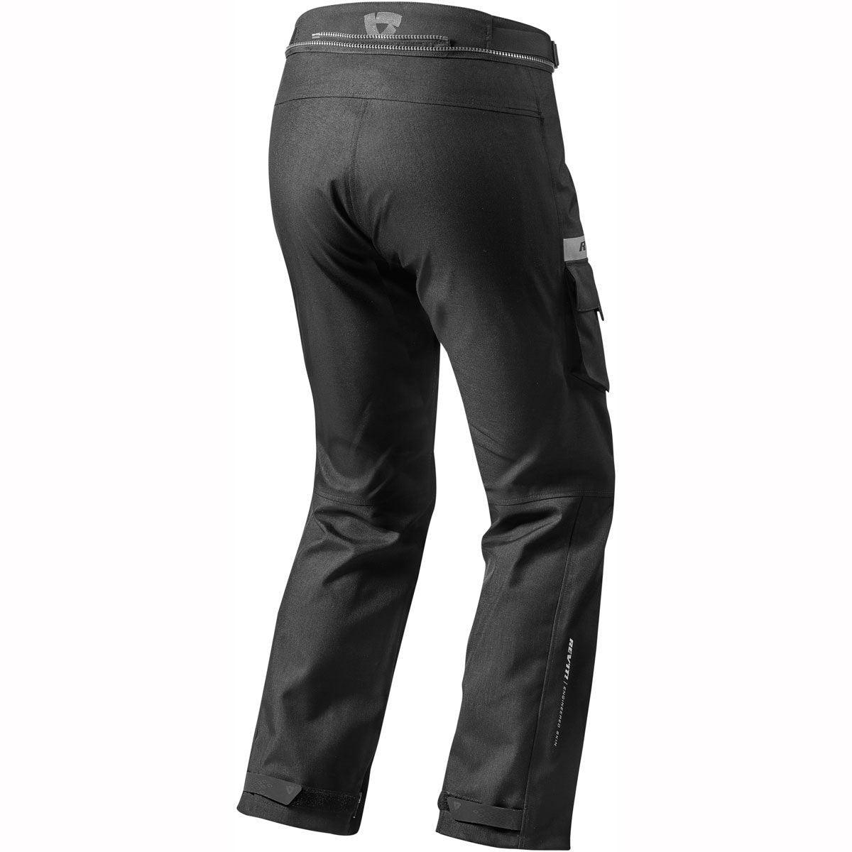 Rev'It! Commuter Trousers Short WP Black - Motorcycle Overtrousers