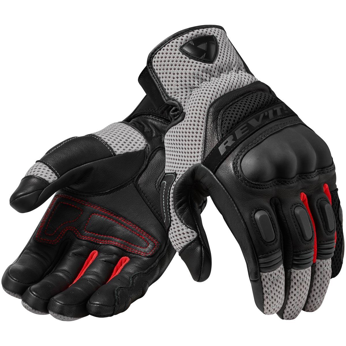 Rev It! Dirt 3 Gloves Black Red 4XL