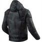 Rev It! Flare 2 H2O Jacket WP Camo Black Grey - Motorcycle Clothing