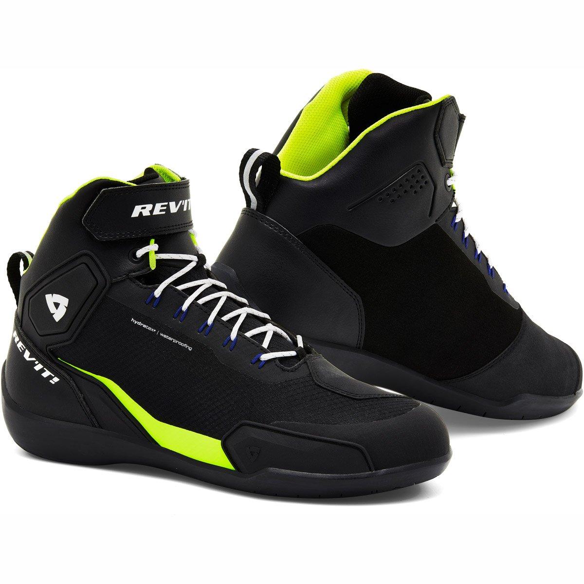 Rev It! G-Force H2O Shoes WP Black Neon Yellow 47