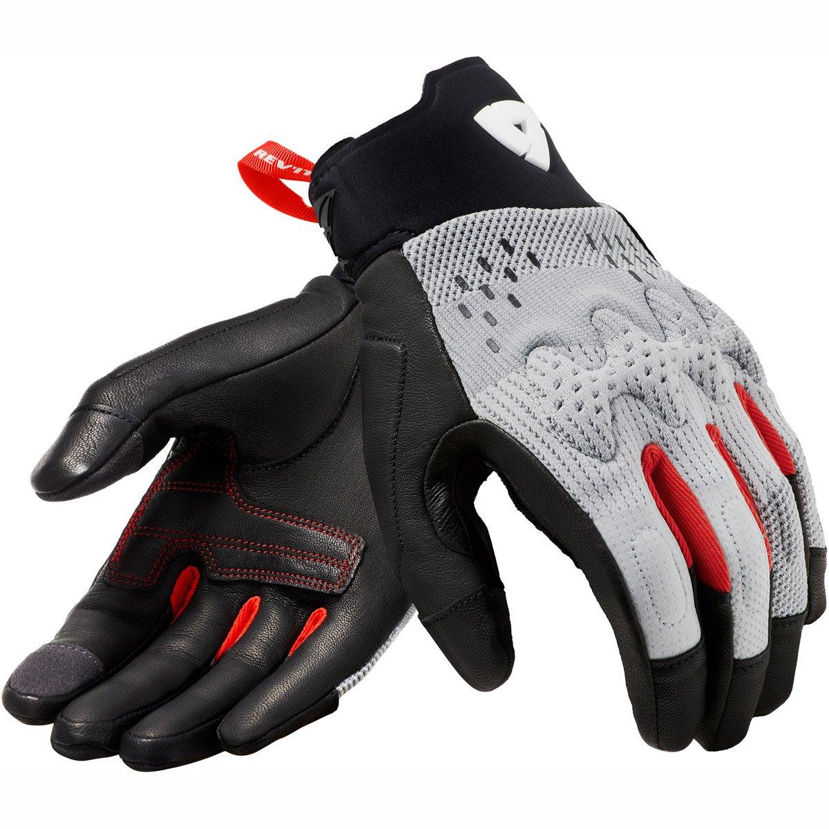 Rev It! Kinetic Gloves Light Grey Black 3XL