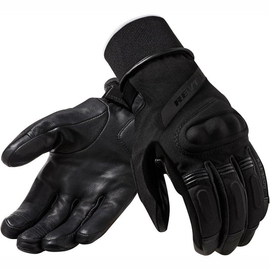 Rev It! Kryptonite 2 GTX Gloves: Short-cuffed, insulated winter motorbike gloves with Gore-Tex waterproofing & Thinsulate G insulation