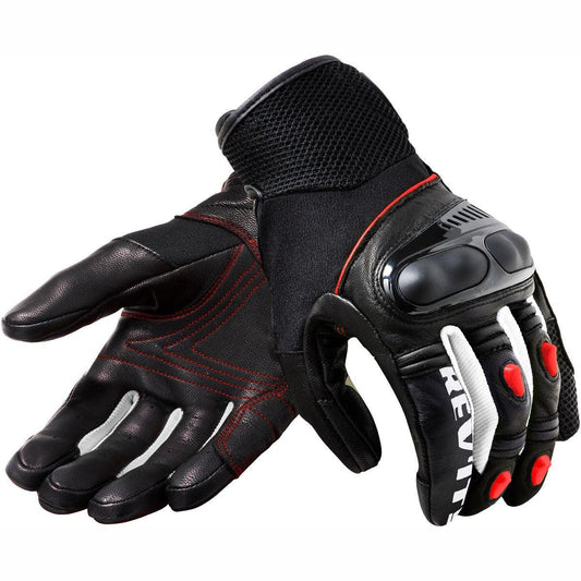 Rev It! Metric Gloves Black Neon Red 3XL