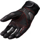 Rev It! Metric Gloves Black Neon Red - Summer Motorcycle Gloves