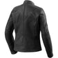 Rev It! Rosa Leather Jacket Ladies Black - Motorcycle Leathers