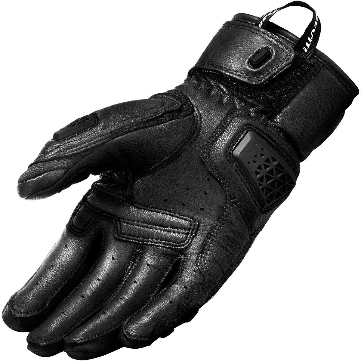Rev It! Sand 4 Gloves Black - Mesh Motorcycle Gloves