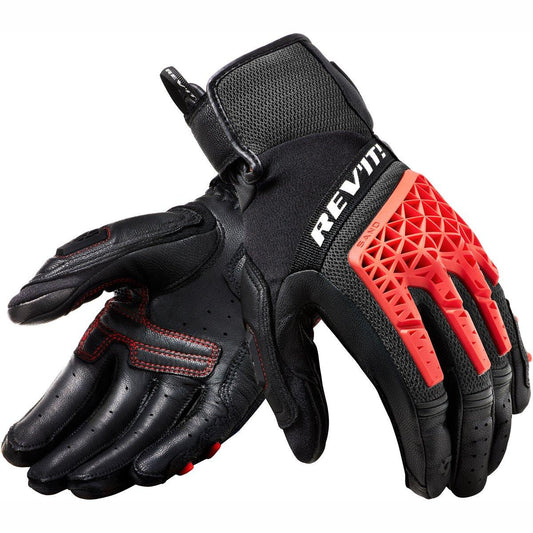 Rev It! Sand 4 Gloves Black Red 4XL